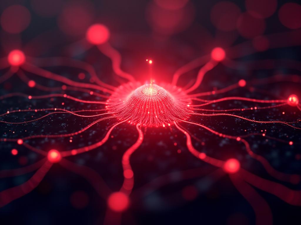 Abstract visualization of neural network protection